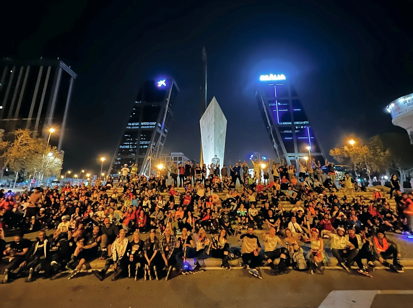 Madrid Friday Night Skate