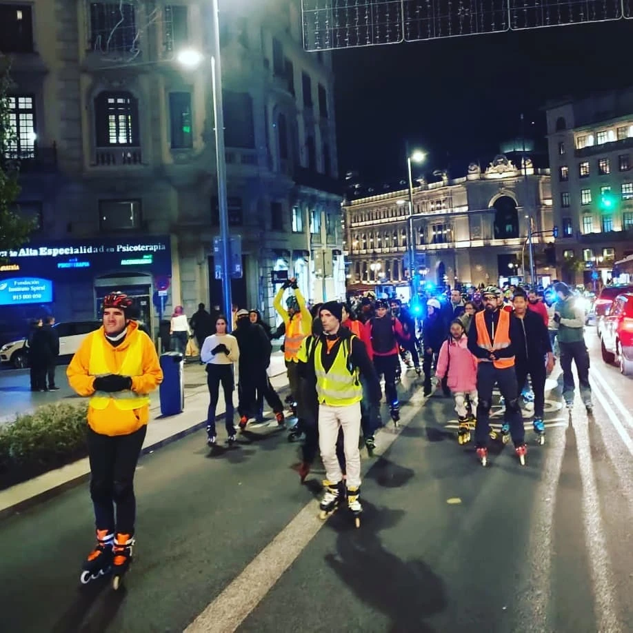 Madrid Friday Night Skate