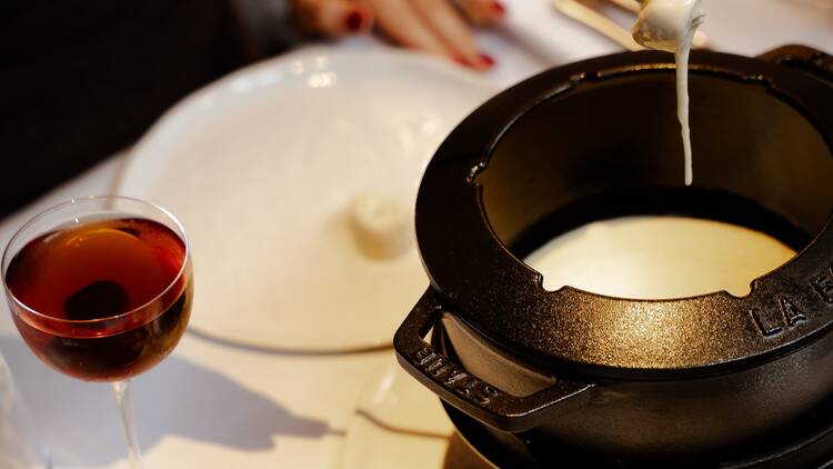 Cheese fondue
