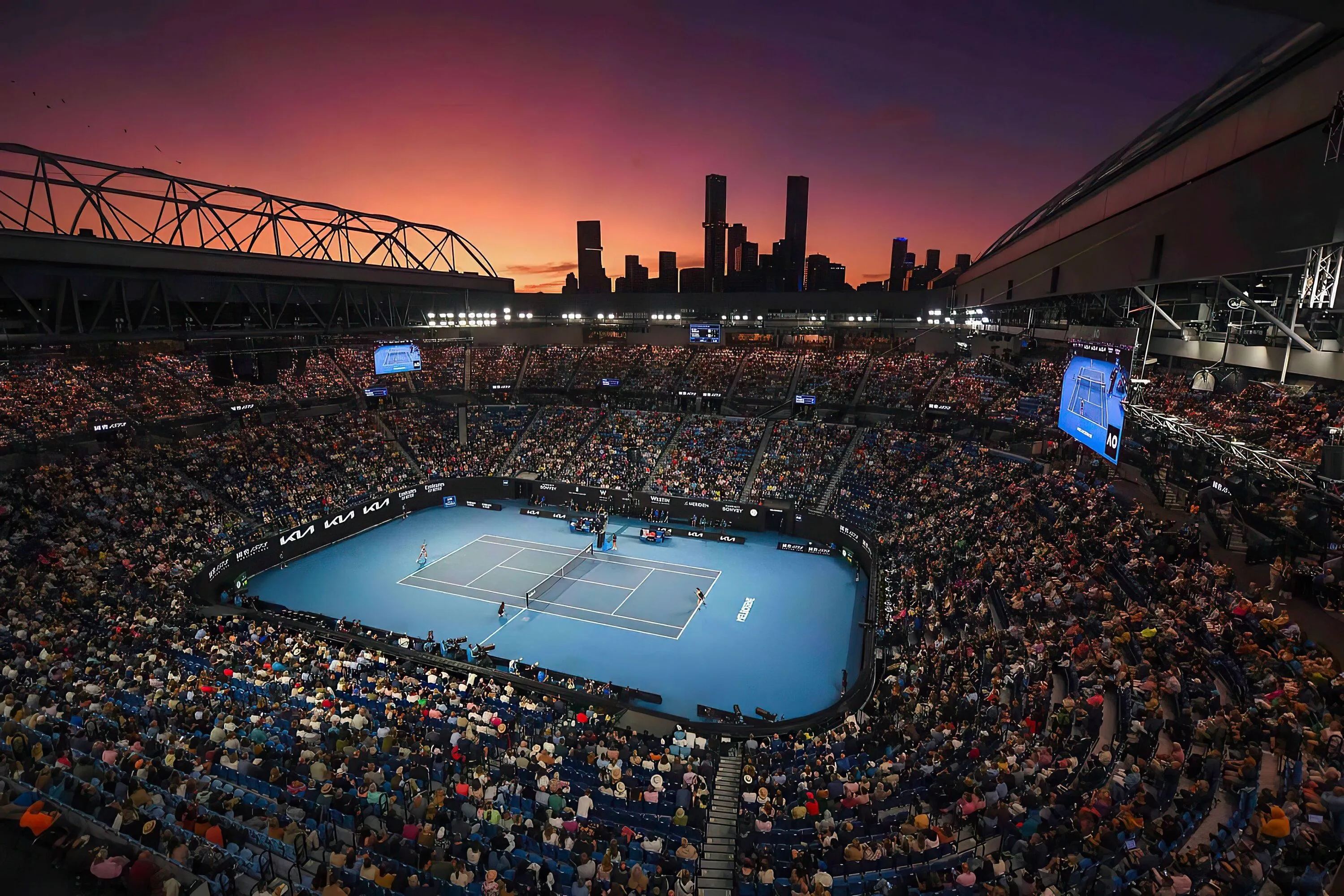 Australian Open 2023 - on court atmosphere AO
