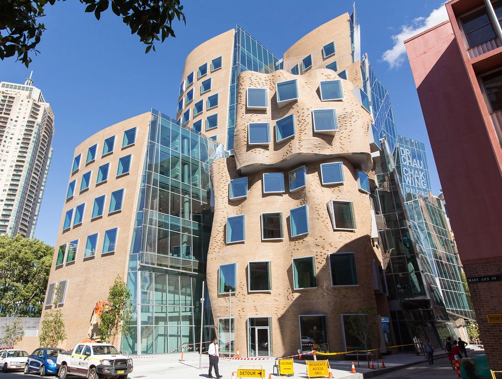 Interesting architectural building in Sydney