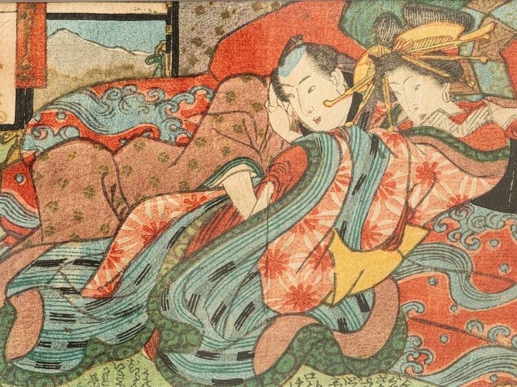 江戸時代のポップカルチャー、「豆判春画」約100点が歌舞伎町で展示