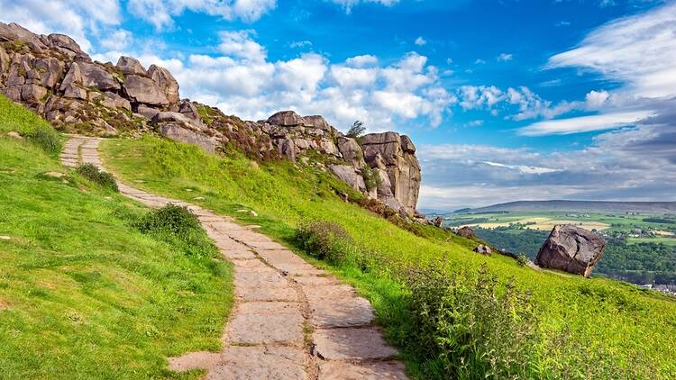 Ilkley Moor, Yorkshire, England