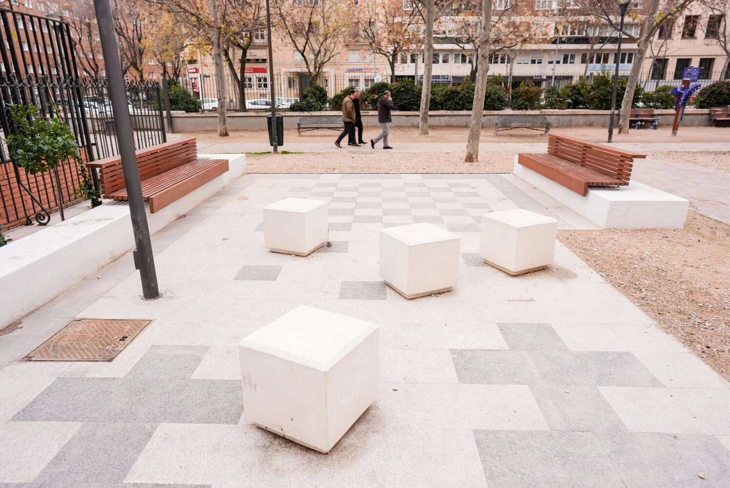Jardines de Gregorio Ord&oacute;&ntilde;ez. Ayuntamiento de Madrid