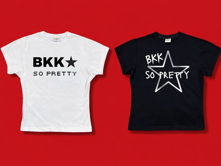 ‘BKK so pretty’ baby tee