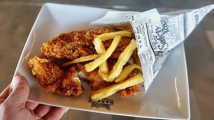 Fish and Chips Shop, Time Out Market Barcelona 