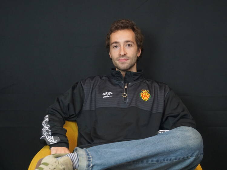 Álvaro Rivas (Alcalá Norte): "Antes venía a Barcelona a trabajar en Glovo y ahora vengo a que me den abrazos"