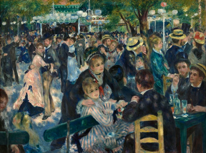 Auguste Renoir Bal du moulin de la Galette, 1876 Mus&eacute;e d'Orsay Legs Gustave Caillebotte, 1896