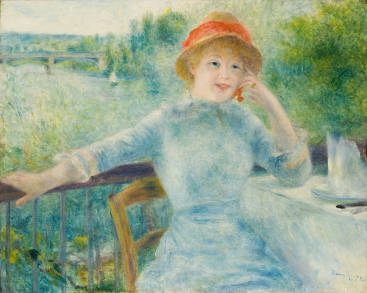Auguste Renoir Alphonsine Fournaise, 1879 Mus&eacute;e d'Orsay Don D. David-Weill, 1937 &copy; Mus&eacute;e d&rsquo;Orsay, Dist. RMN-Grand Palais / Patrice Schmidt