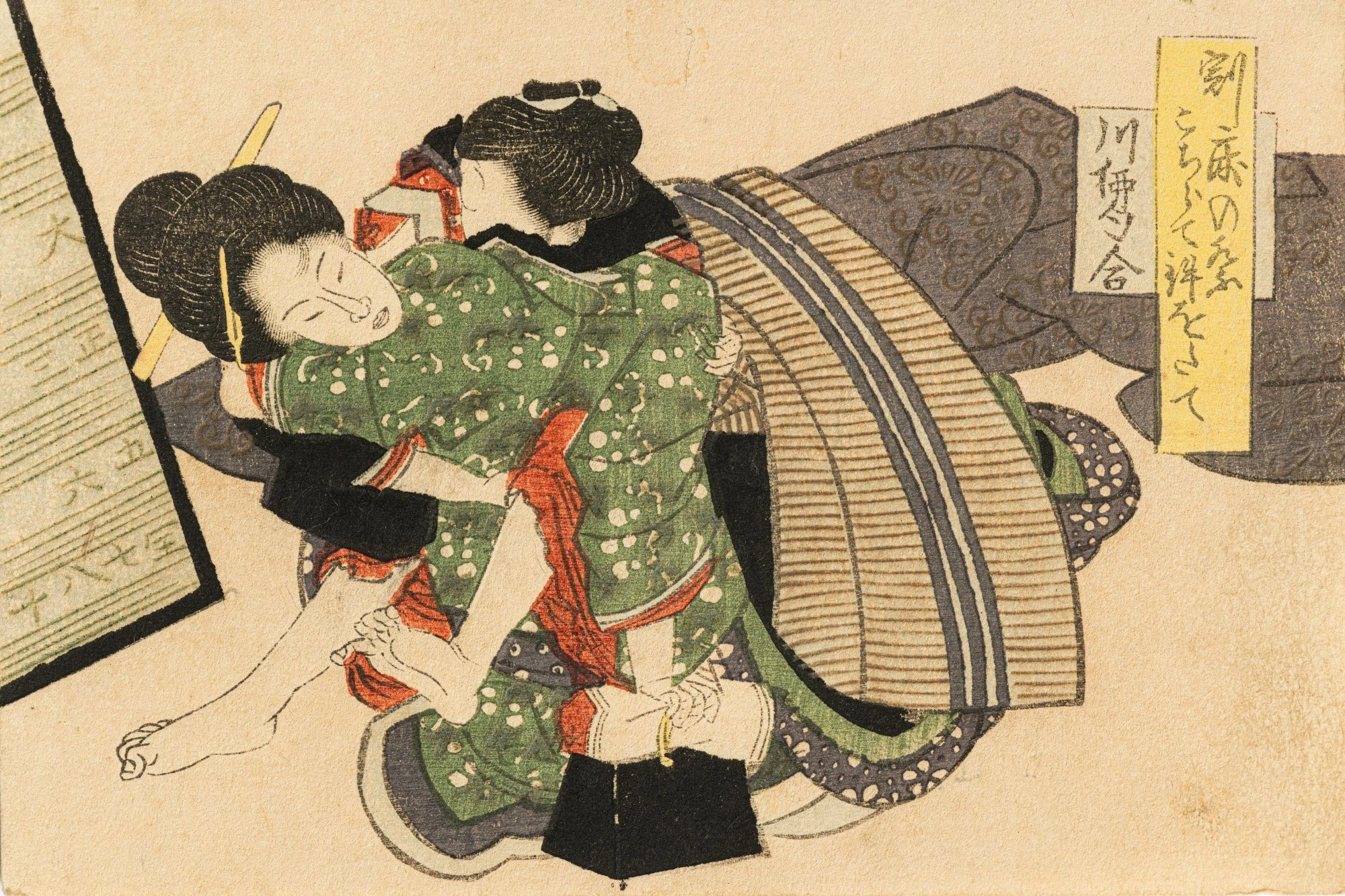 江戸時代のポップカルチャー、「豆判春画」約100点が歌舞伎町で展示