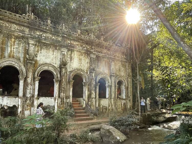 Best hike close to the city: a jungle trail to an enchanting forest temple