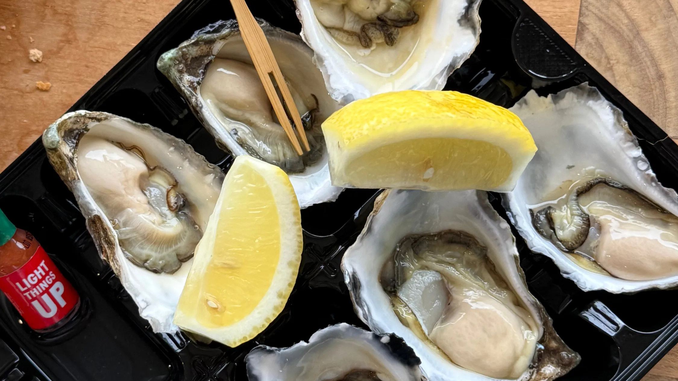 Oysters from the Sydney Fish Market