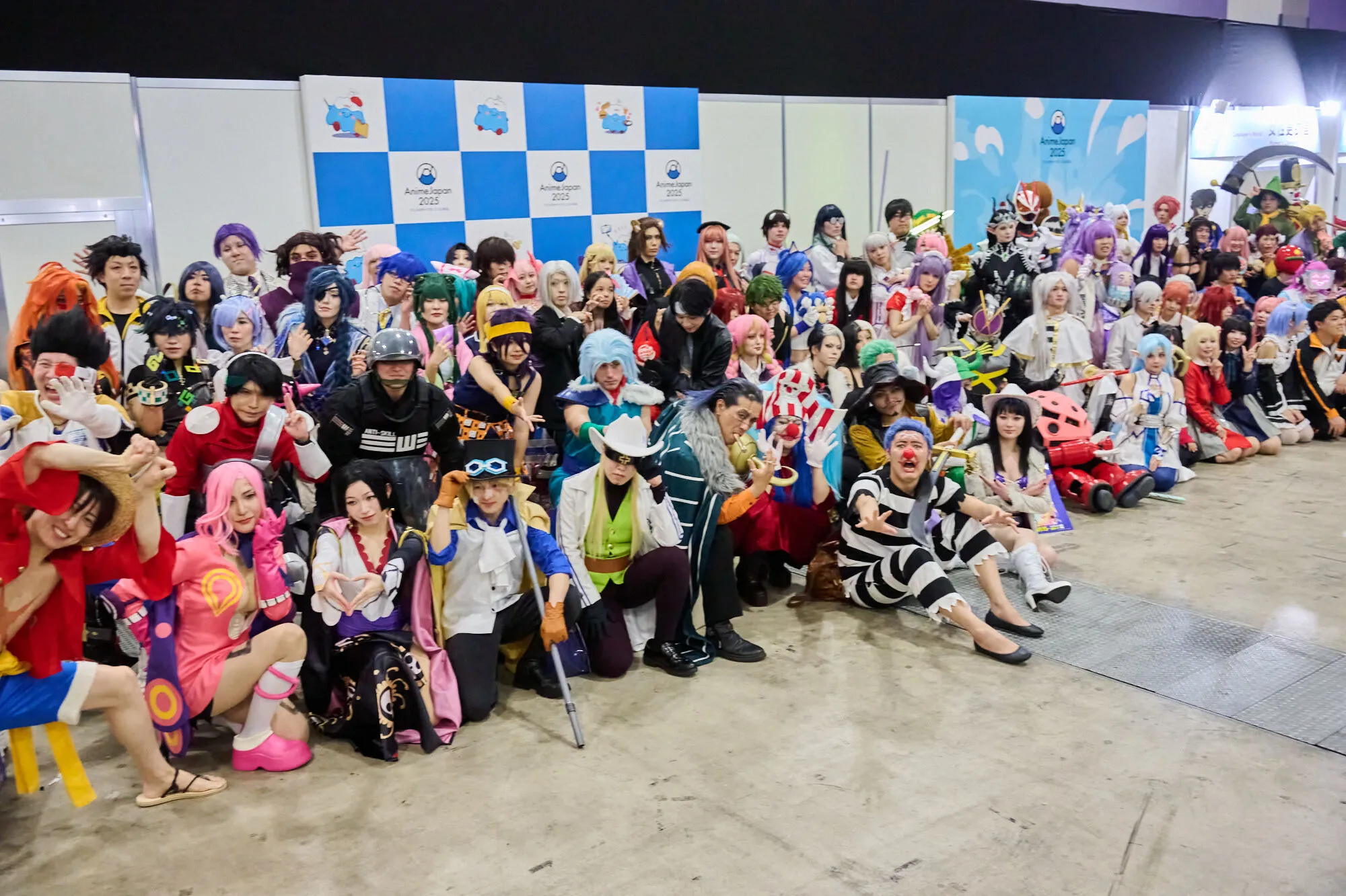 Cosplayers at AnimeJapan