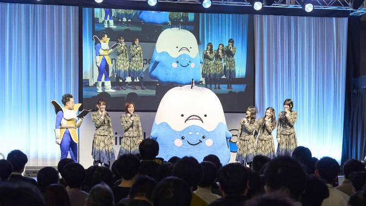 Stage event at AnimeJapan