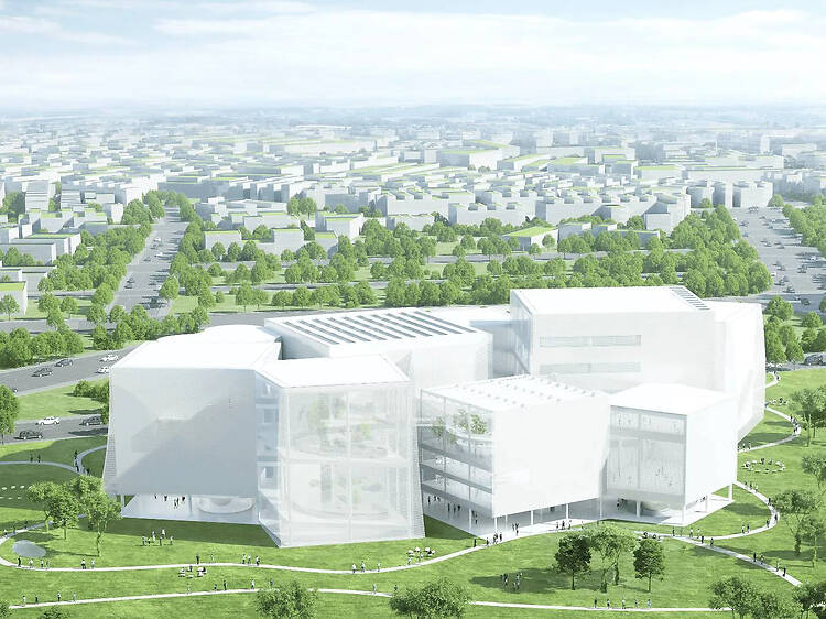 台中に美術館と図書館を融合した文化拠点が開館