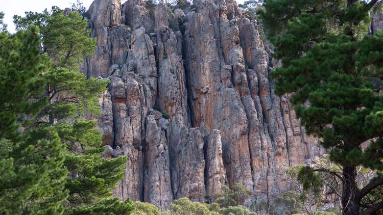 Rock climbers at Mount Arapiles Tooan State Park