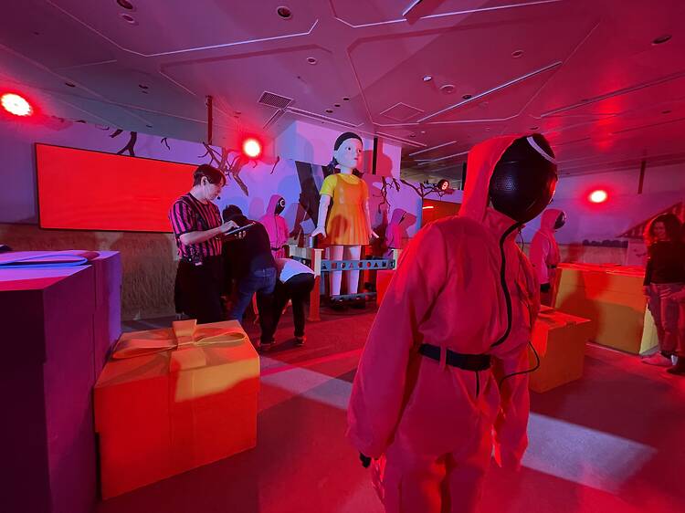 作中のデスマッチを再現した「Netflix 渋谷リアル・イカゲーム」が開催