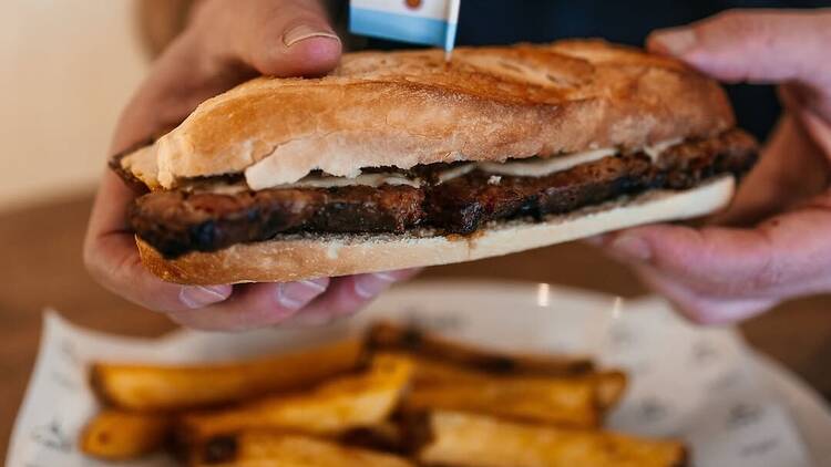 Un chori gaucho en La Choripanería por 12,50 €