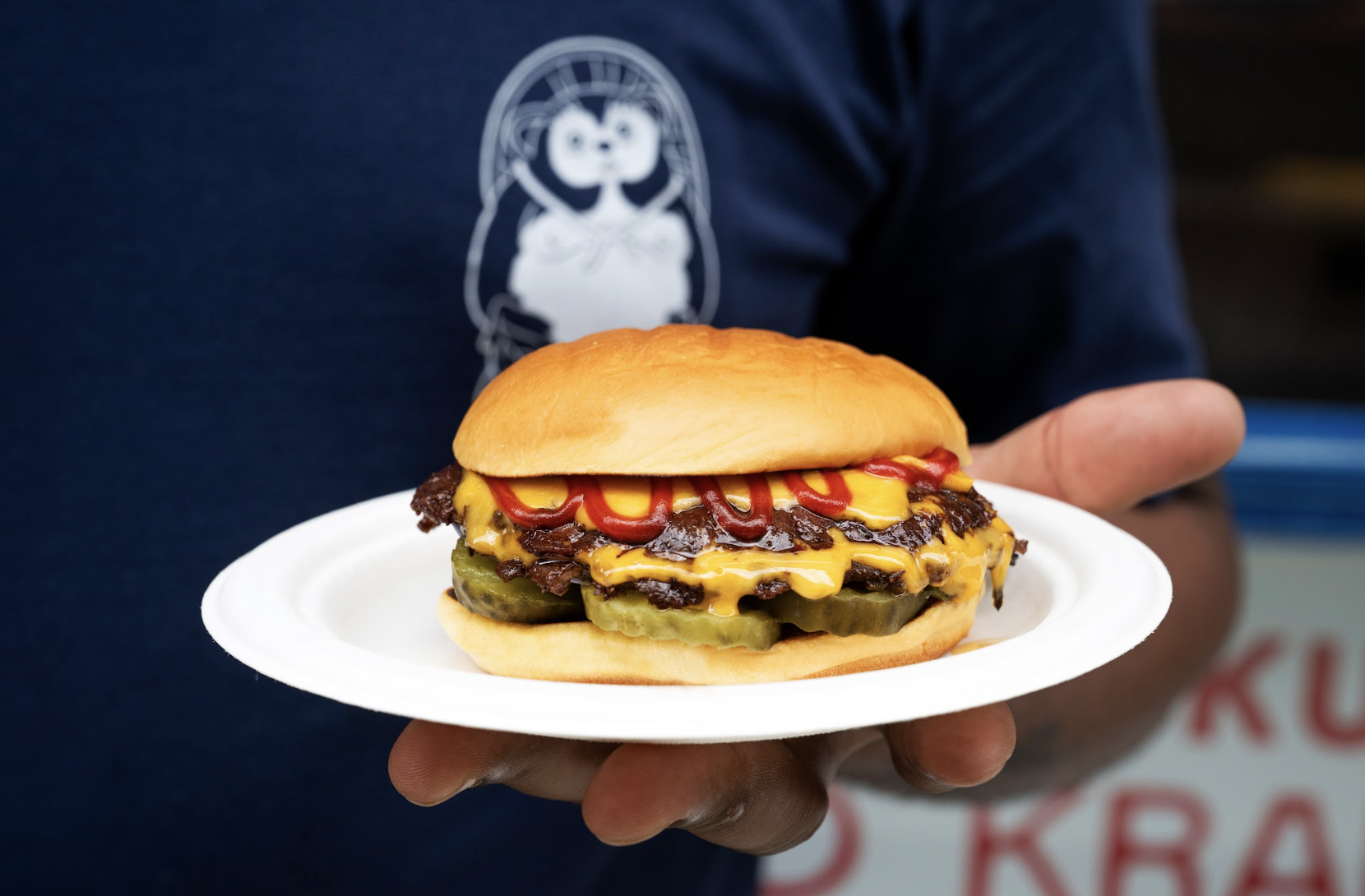 This wild new London burger joint proves smash burgers aren't dead yet