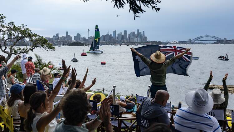 Ferry it over to Shark Island’s Waterfront Premium experience