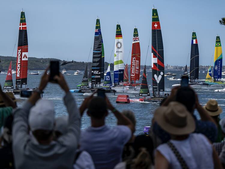 Hop aboard an Official Spectator Boat