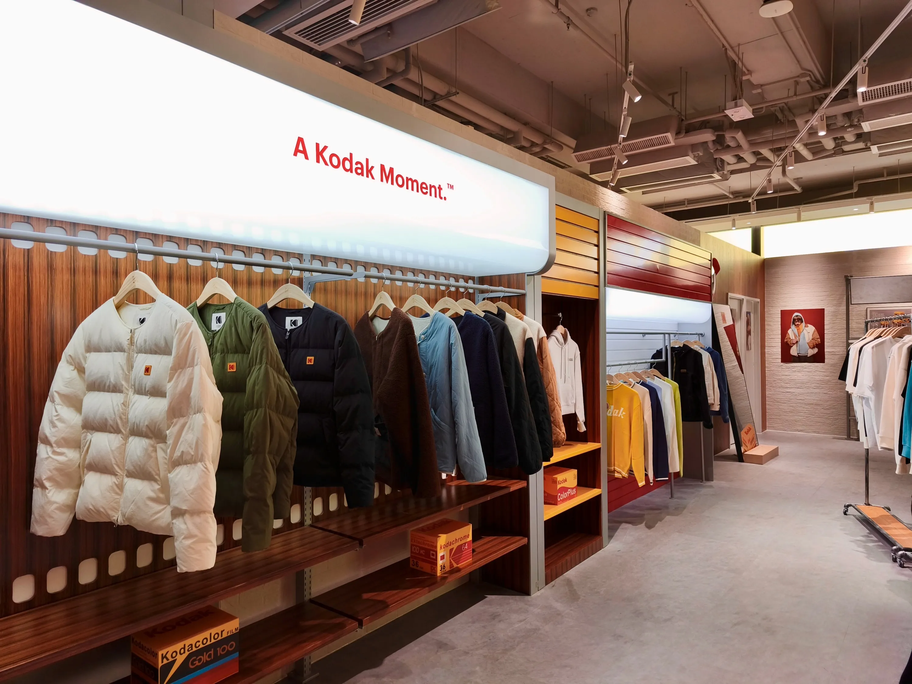 Kodak Apparel pop-up, Kai Tak
