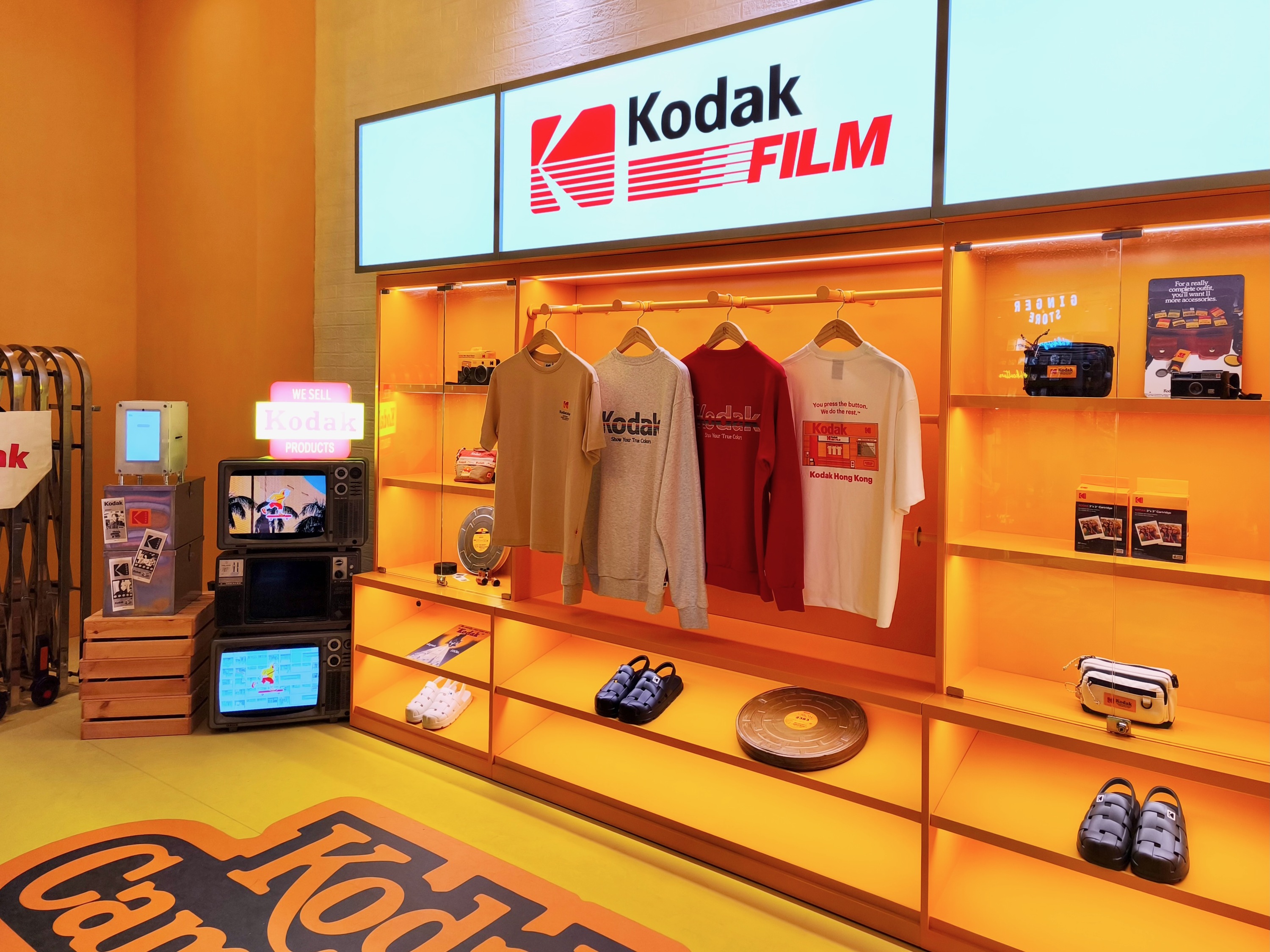 Kodak Apparel opens a time-limited concept store in Hong Kong