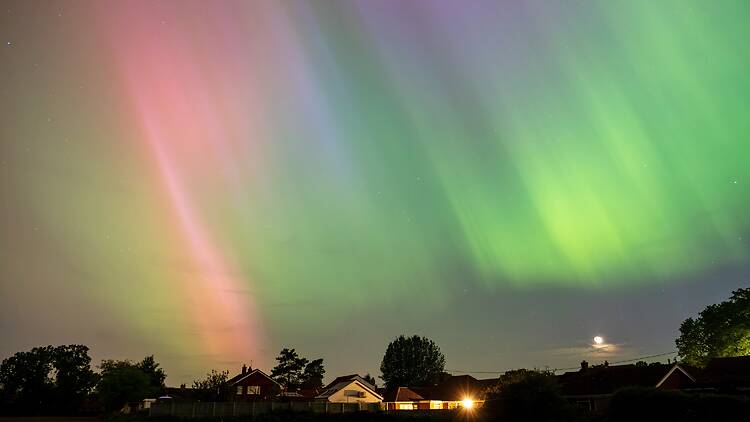 Northern lights, UK