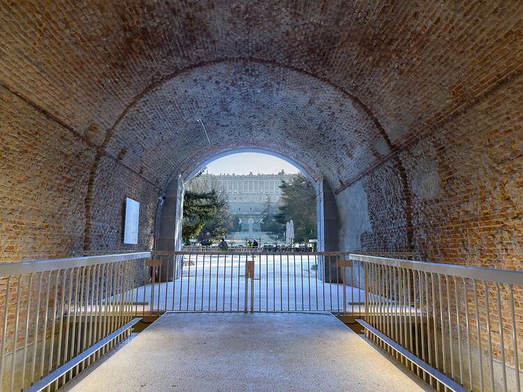 Ya se puede visitar el túnel secreto que unía el Palacio Real con la Casa de Campo tras su remodelación Ya se puede visitar el túnel secreto que unía el Palacio Real con la Casa de Campo tras su remodelación