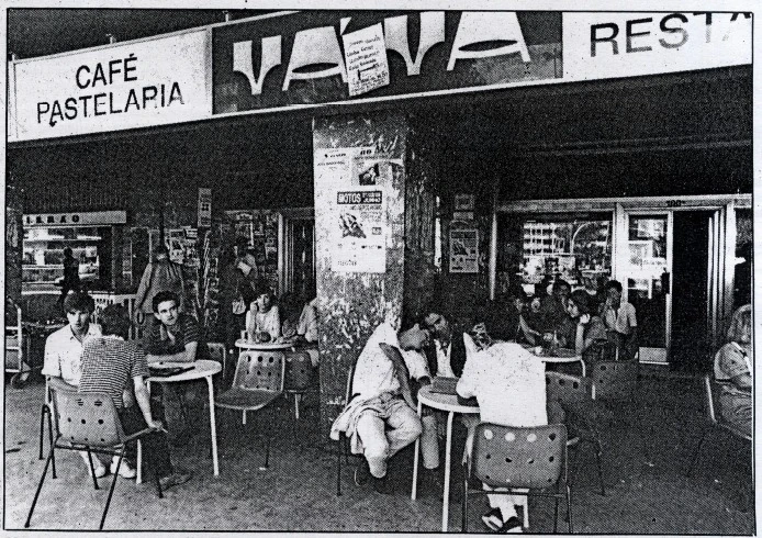 Caf&eacute; V&aacute;-V&aacute;, na d&eacute;cada de 1960