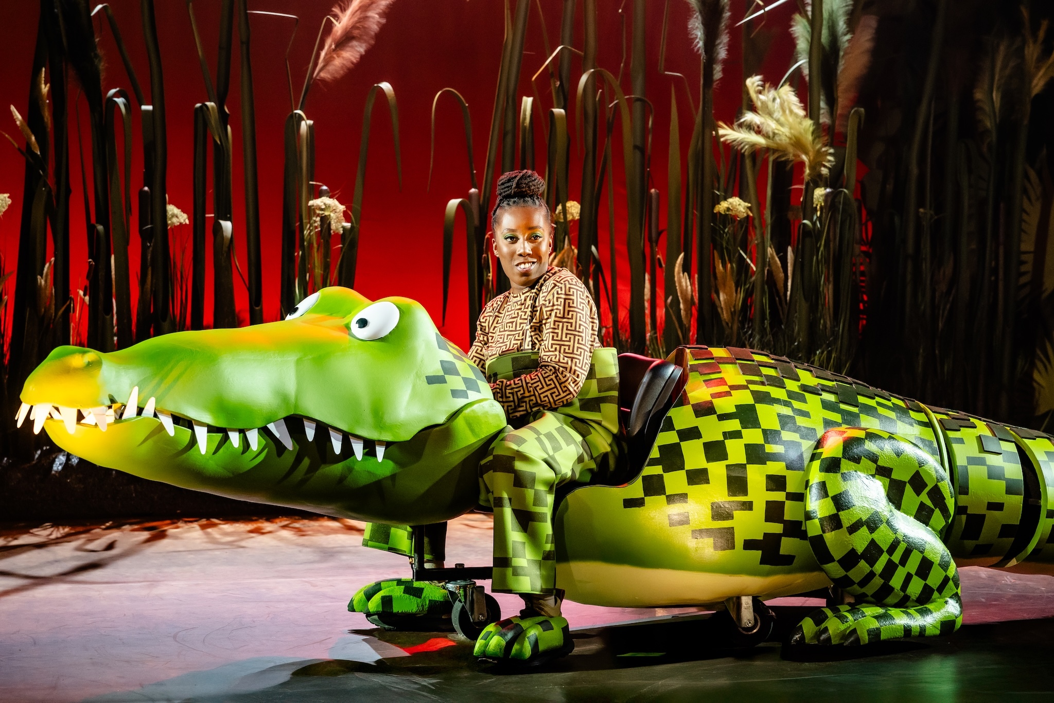 A scene from ' Roald Dahl’s The Enormous Crocodile.'