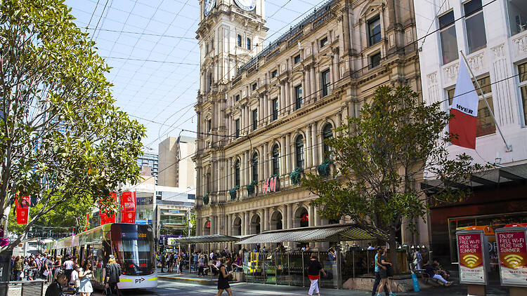 Shop 'til you drop on Bourke St Shop 'til you drop on Bourke St