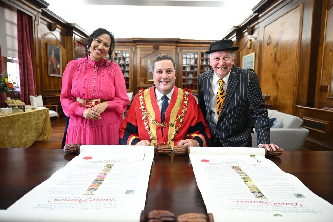 David Kramer and the late Taliep Petersen Freedom of the City