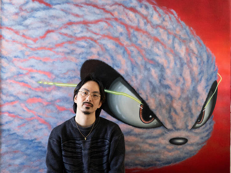 Experience FUSE's mind's-eye searching through oil paint and soft-edged truth at KYLA Gallery