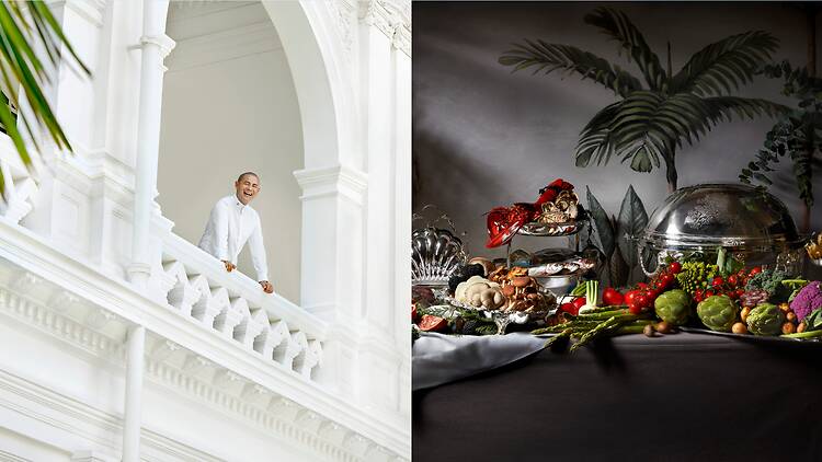 Raffles Hotel Singapore Andre Chiang