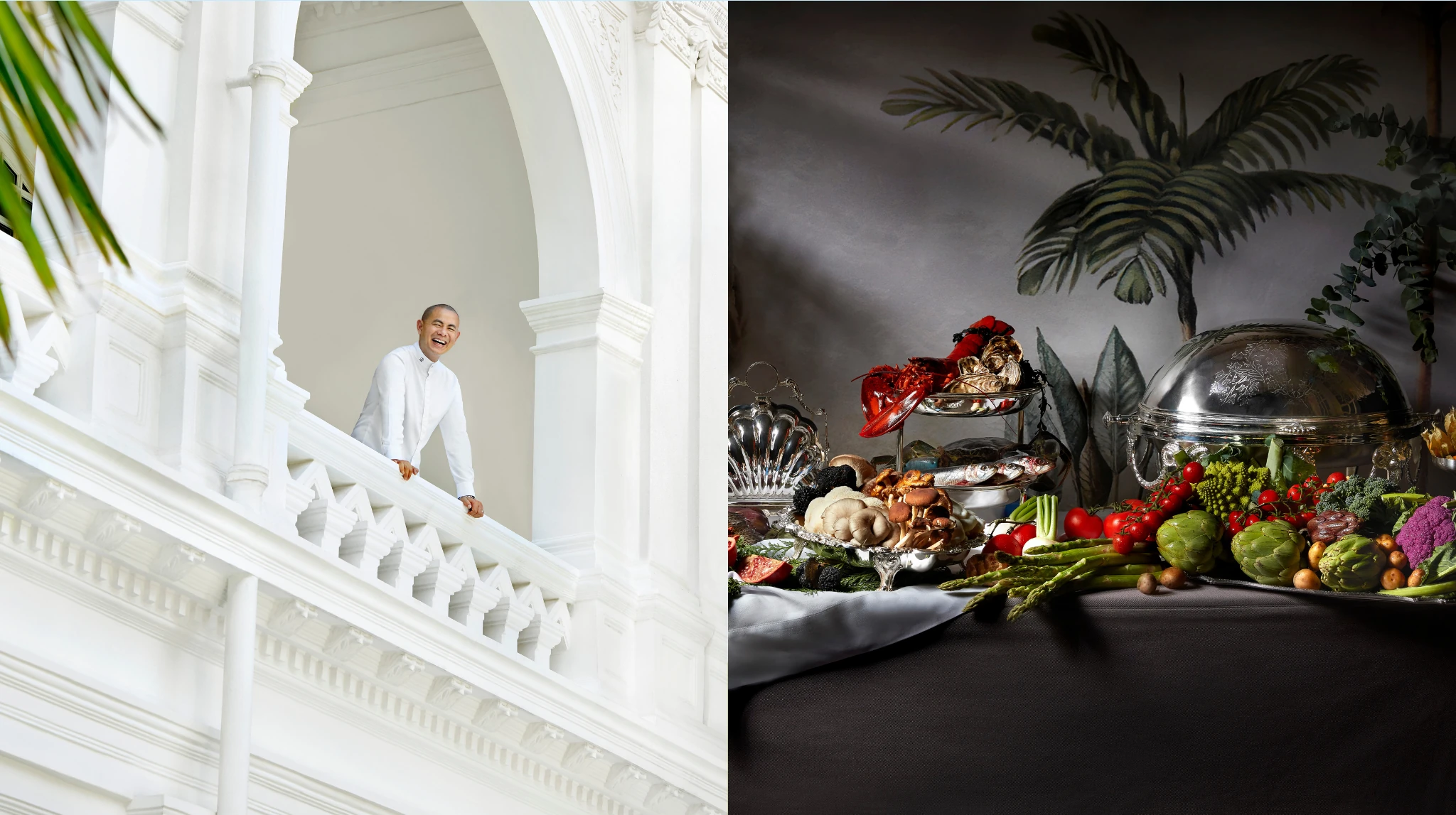 Raffles Hotel Singapore Andre Chiang