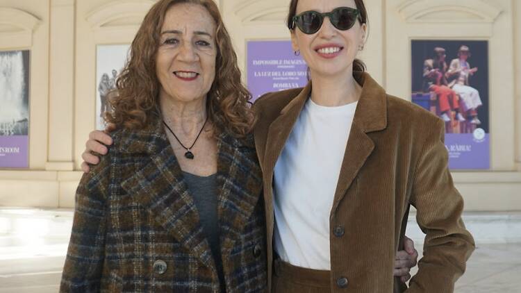 Carme Portaceli i Ariadna Gil al TNC