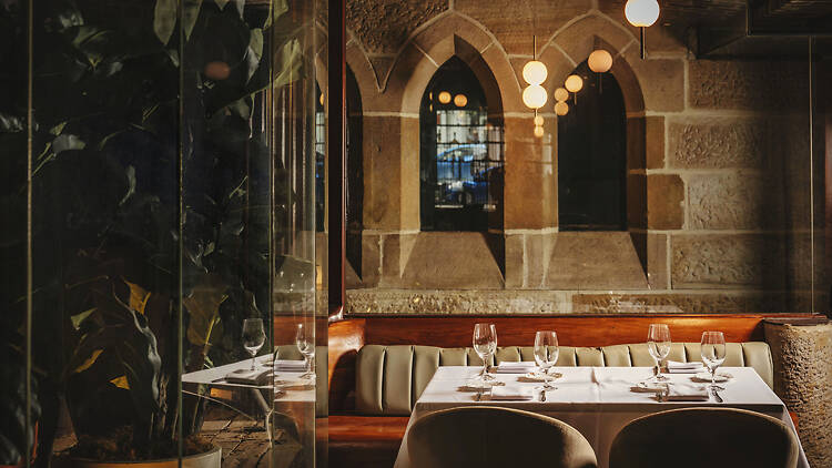 Darling Glebe An old sandstone building converted into a restaurant