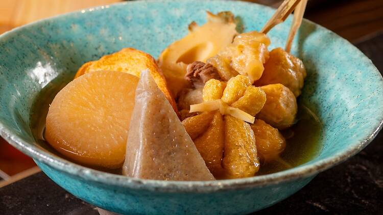 中環歌賦街全新關東煮居酒屋玖鉞食堂