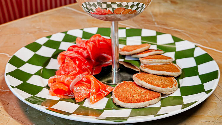 Blini com Parma Blini com Parma