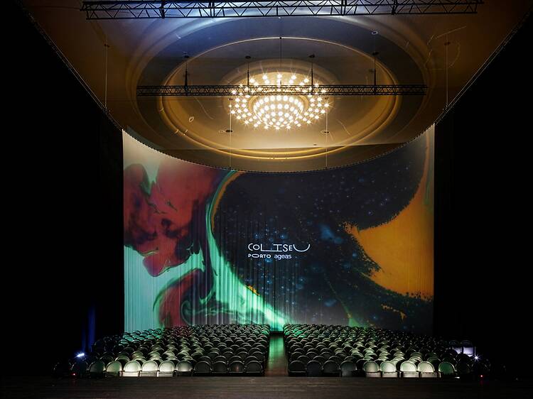 Há uma nova sala imersiva dentro da sala principal do Coliseu Porto Há uma nova sala imersiva dentro da sala principal do Coliseu Porto