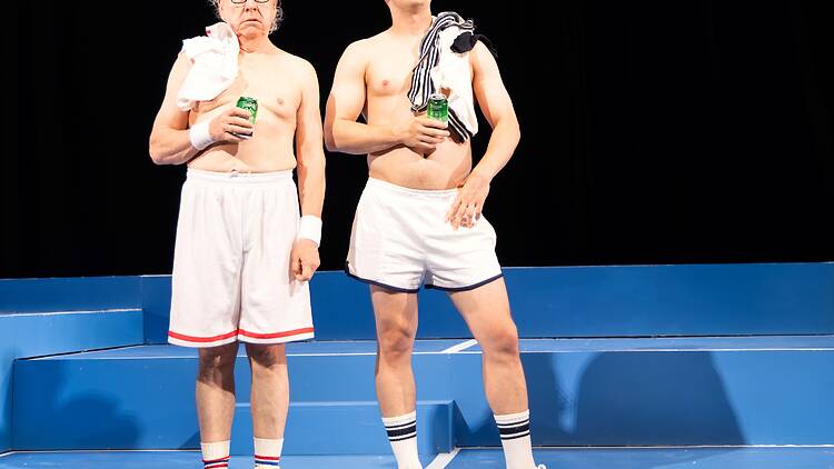 Alec Gilbert and Eddie Orton in 'Australian Open'.