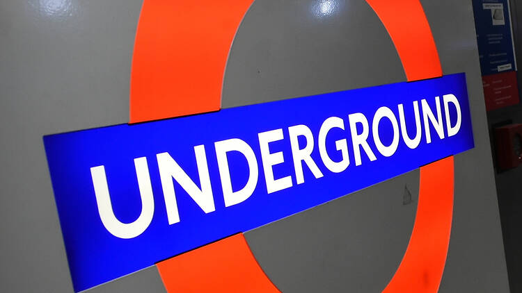 London Underground sign London Underground sign