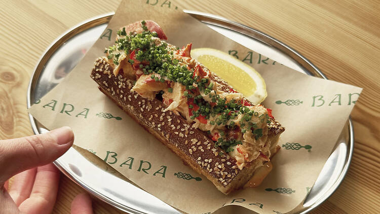 Pembrokeshire Lobster Roll at Bara 