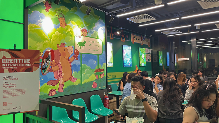 Where art meets appetite, wardrobes and workouts Where art meets appetite, wardrobes and workouts