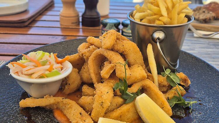 Calamari at Tobago's