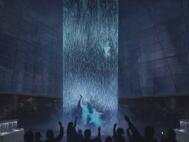 Una espectacular cascada de llum i dues obres lumíniques més es podran visitar gratis a L’Auditori durant el Llum BCN 2026 Una espectacular cascada de llum i dues obres lumíniques més es podran visitar gratis a L’Auditori durant el Llum BCN 2026