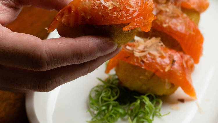 A nikkei spot with a gluten-free proposal