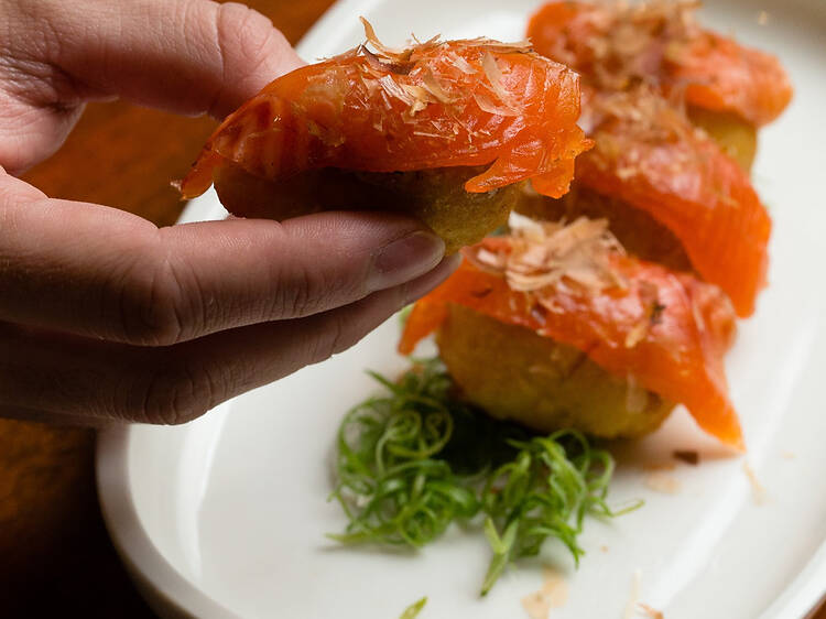 A nikkei spot with a gluten-free proposal