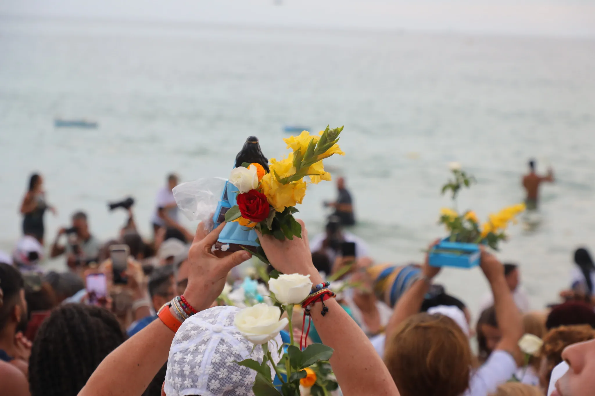 Circuito de celebra&ccedil;&otilde;es a Iemanj&aacute; pelo Rio